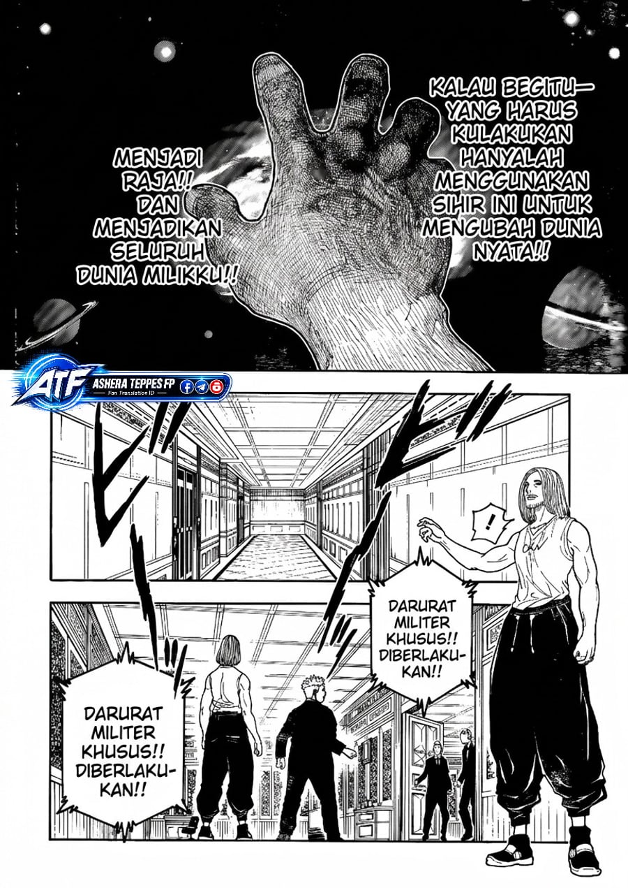 Hunter x Hunter Chapter 418 - halaman 7