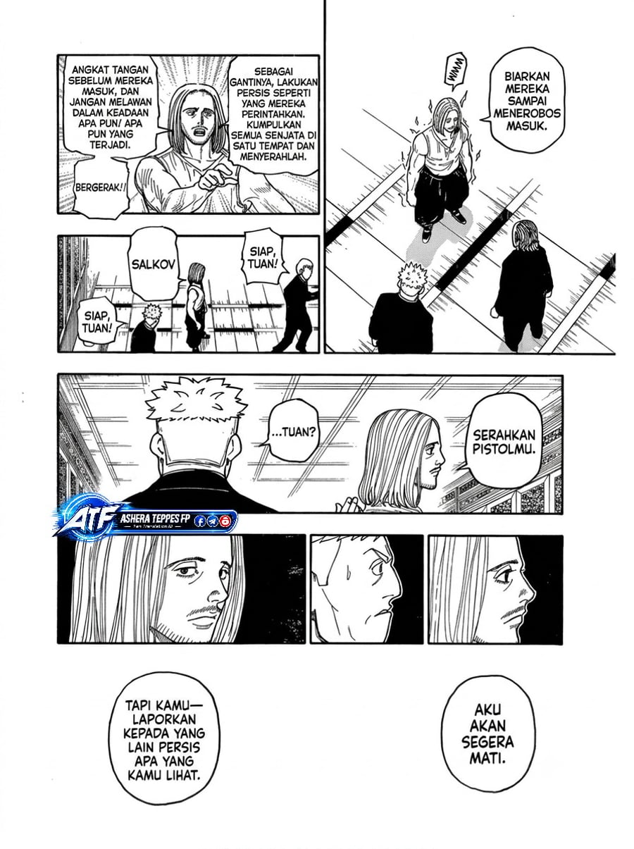 Hunter x Hunter Chapter 418 - halaman 9