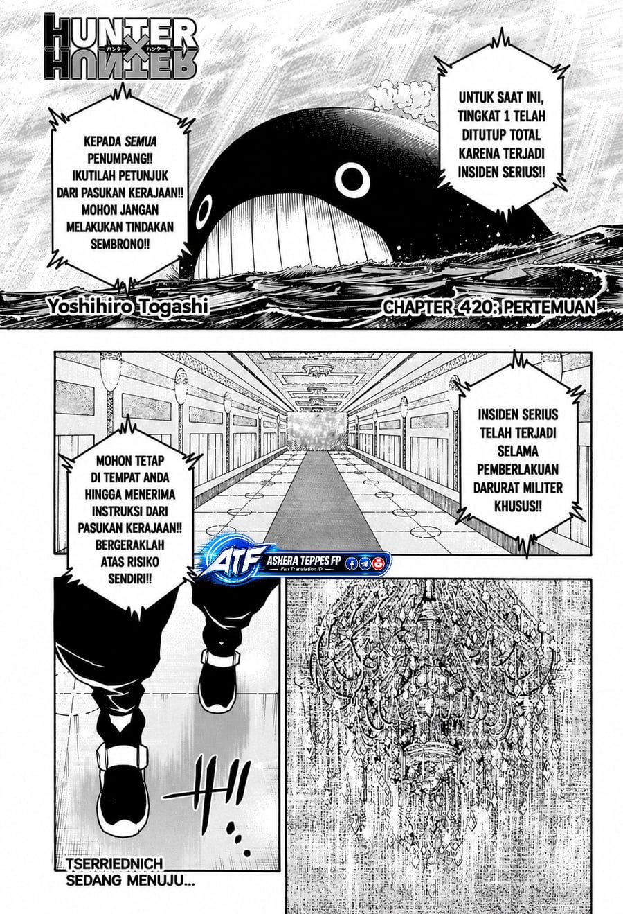 Hunter x Hunter Chapter 420 - halaman 2