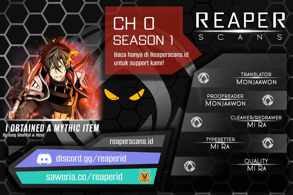 I Obtained a Mythic Item Chapter 0 - halaman 1