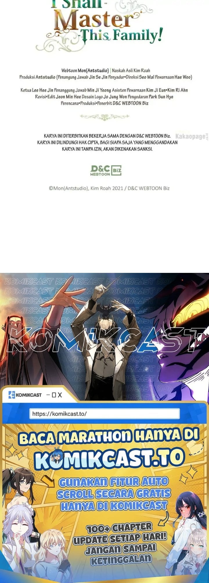 I Shall Master This Family! Chapter 2 - halaman 70