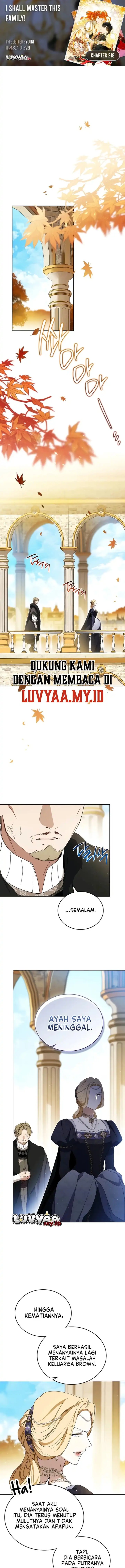 I Shall Master This Family! Chapter 218 - halaman 1