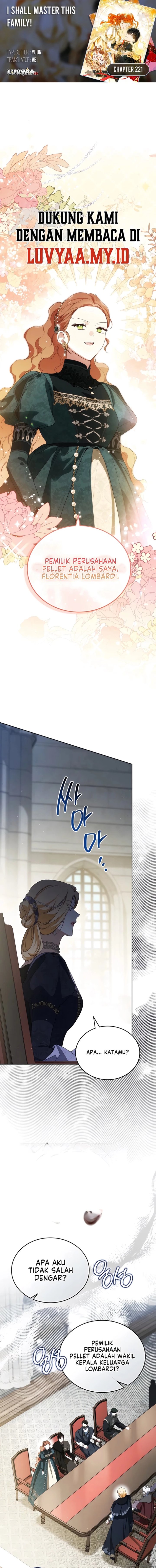 I Shall Master This Family! Chapter 221 - halaman 1