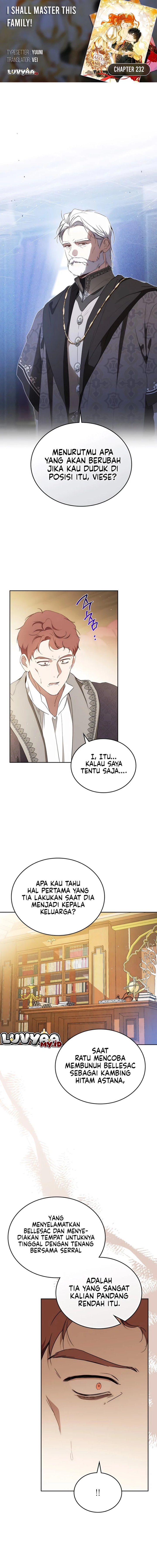 I Shall Master This Family! Chapter 232 - halaman 1