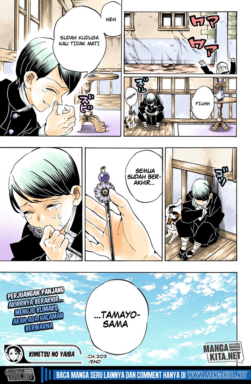 Kimetsu no Yaiba Chapter 203.5 - halaman 20