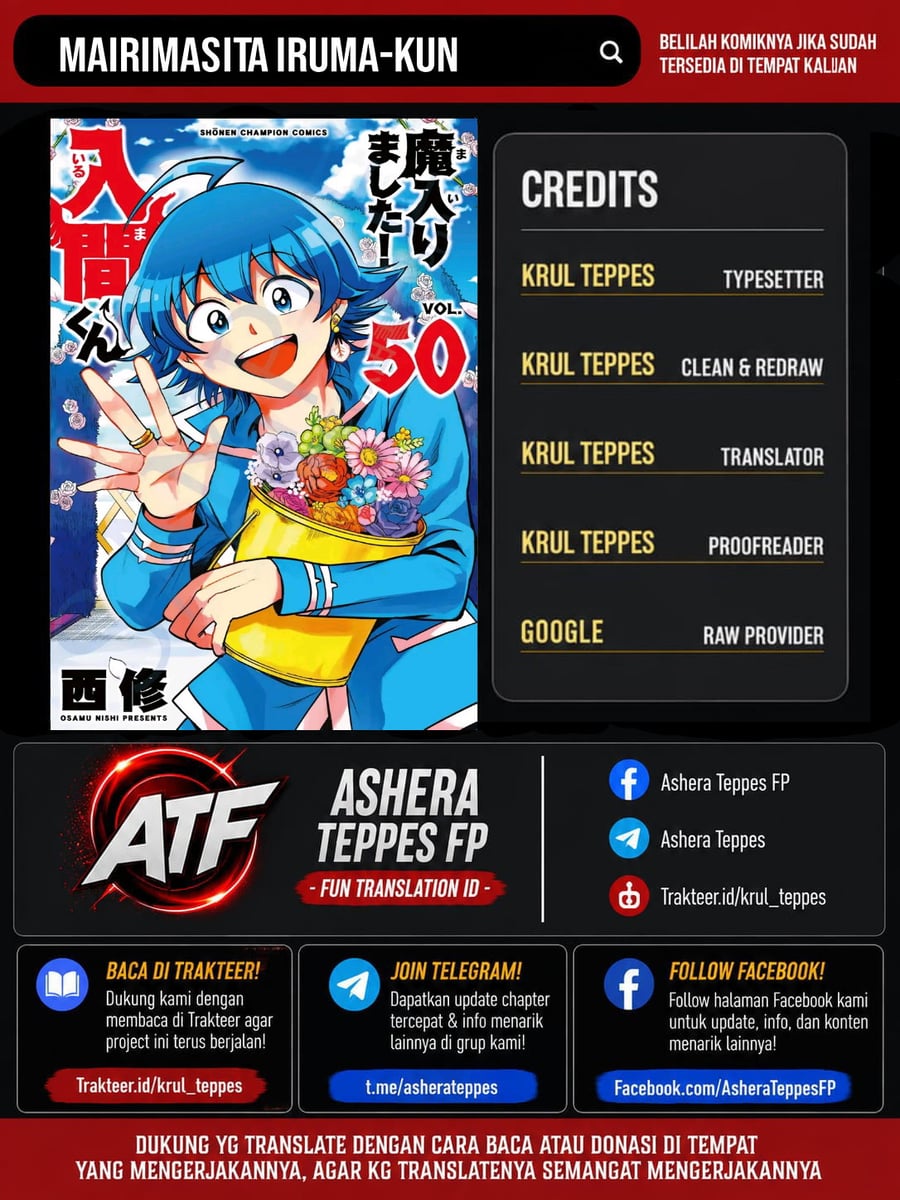Mairimashita! Iruma-kun Chapter 454 - halaman 1
