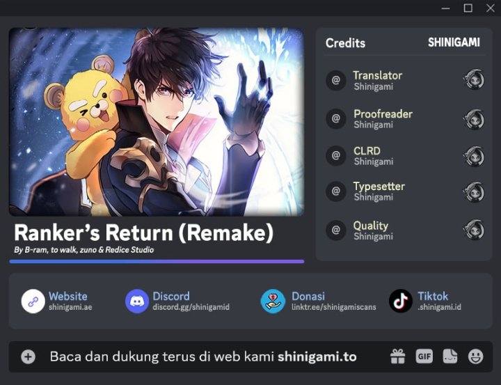 Ranker’s Return (Remake) Chapter 260 - halaman 1