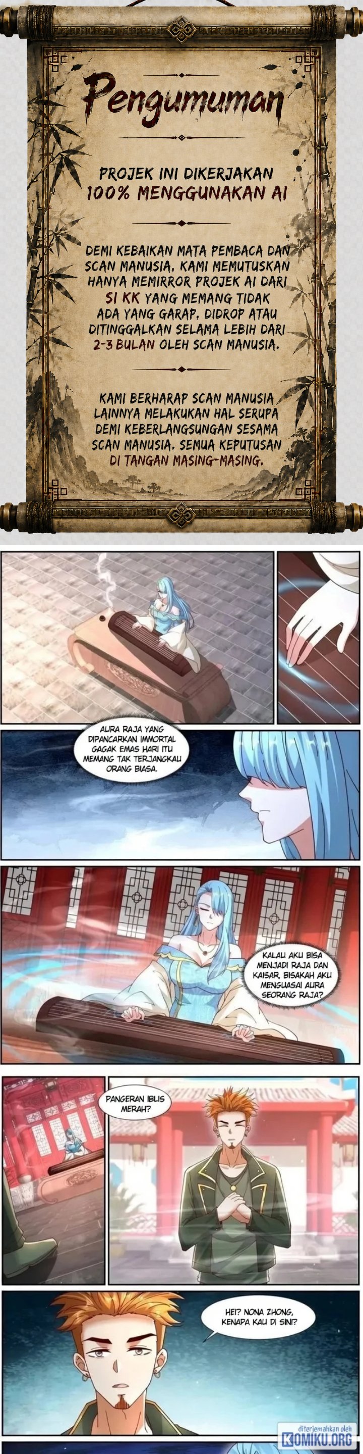 Rebirth of the Urban Immortal Cultivator Chapter 1067 - halaman 1
