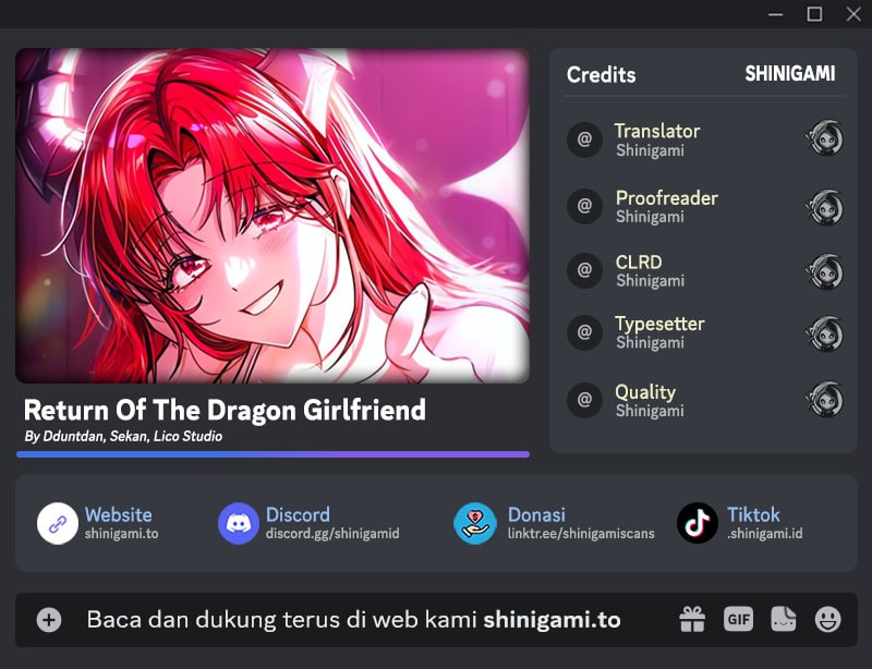 My Dragon Girlfriend Has Returned Chapter 8 - halaman 1