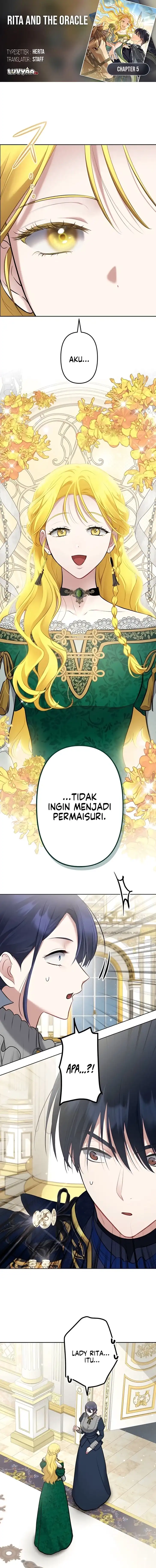 Rita and the Oracle Chapter 5 - halaman 1