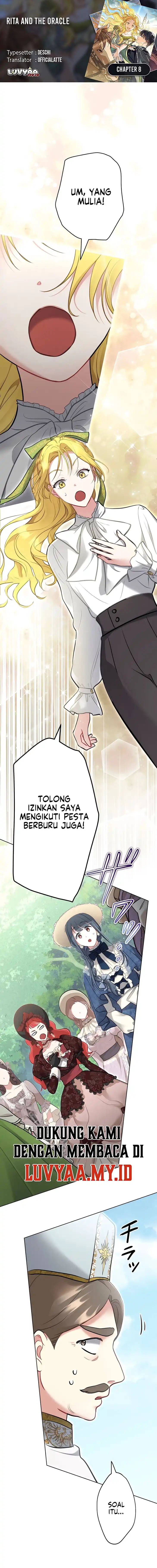 Rita and the Oracle Chapter 8 - halaman 1