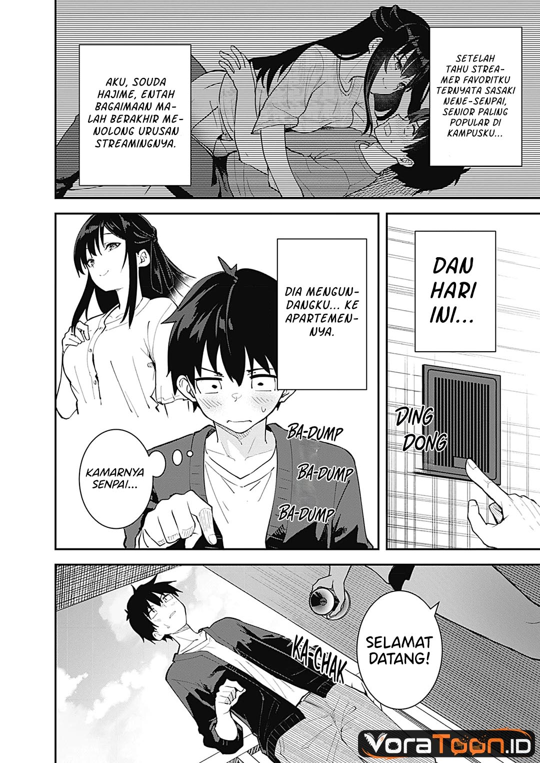 Sasayaki Sasaru Sasaki-san Chapter 2 - halaman 3