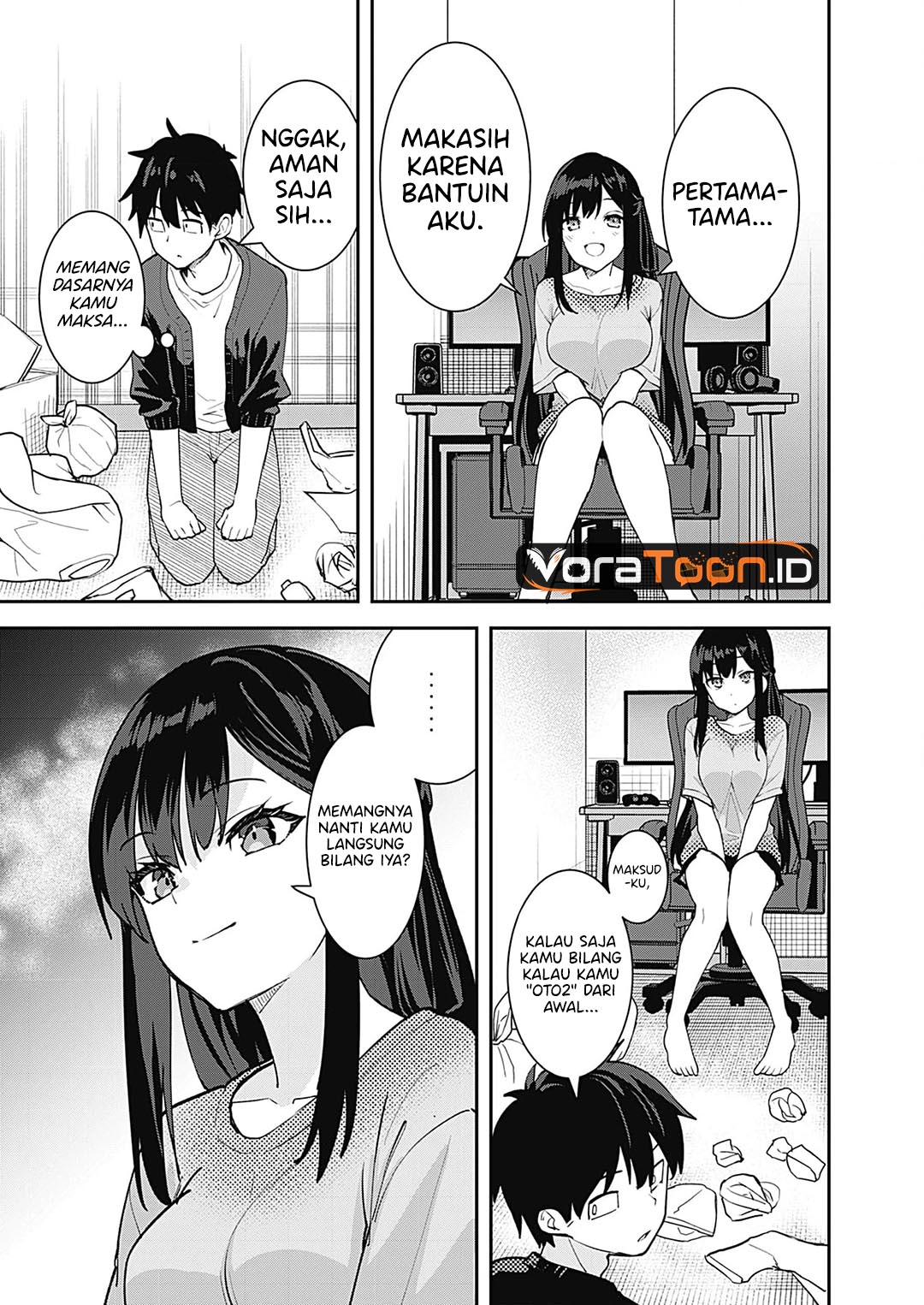 Sasayaki Sasaru Sasaki-san Chapter 2 - halaman 8