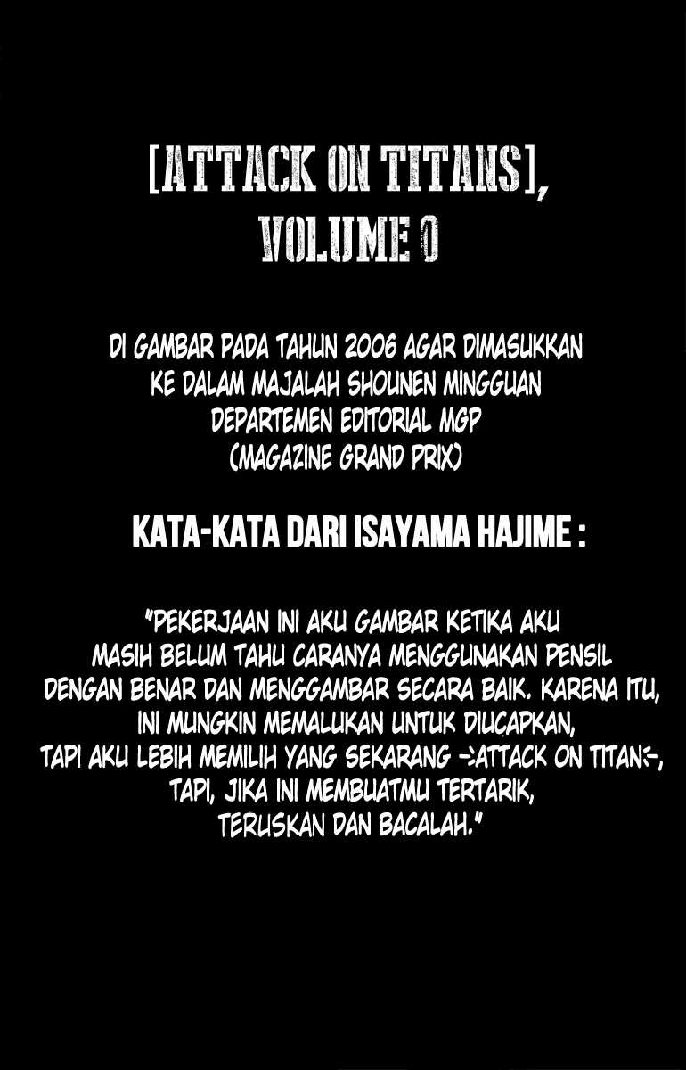 Shingeki no Kyojin Chapter 0 - halaman 6