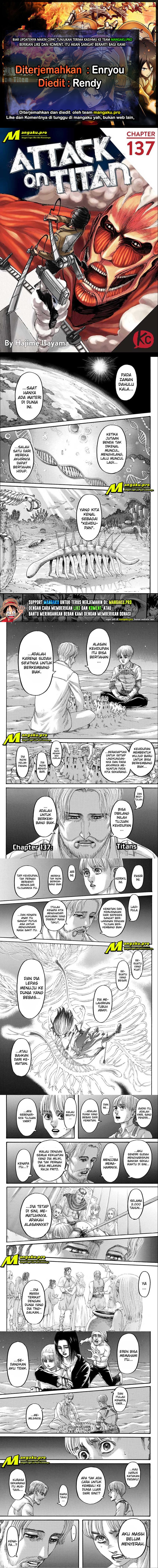 Shingeki no Kyojin Chapter 137 - halaman 1
