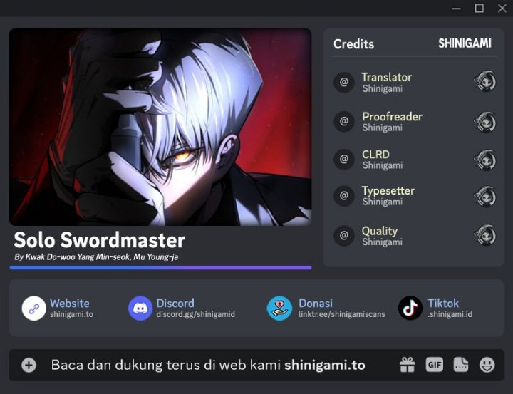 Solo Swordmaster Chapter 9 - halaman 1