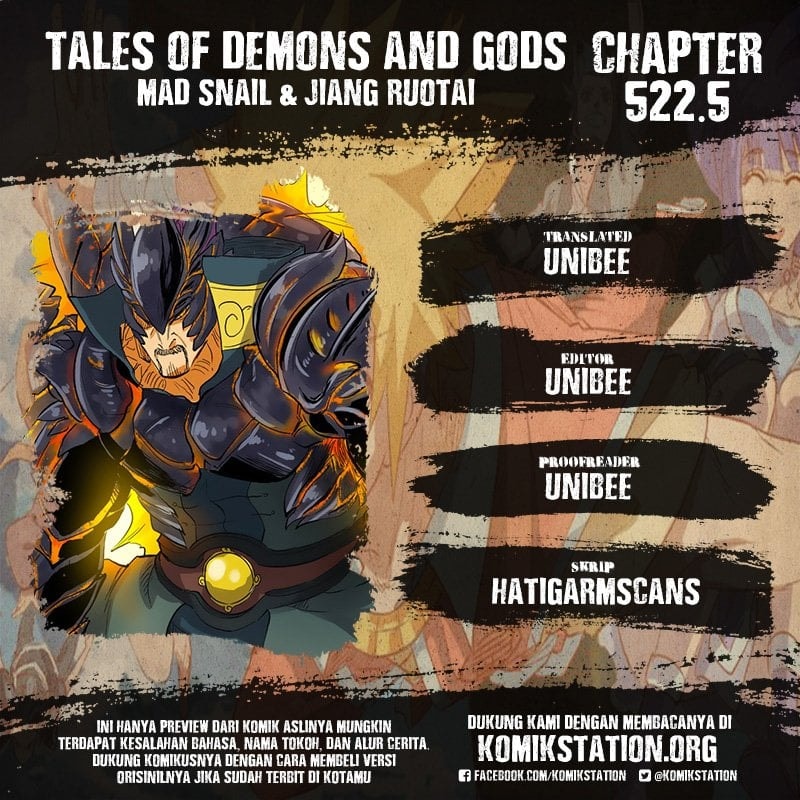 Tales of Demons and Gods Chapter 522.5 - halaman 1