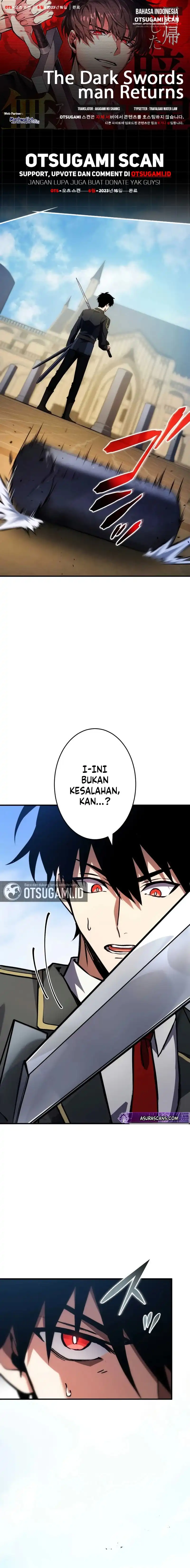 The Dark Swordsman Returns Chapter 46 - halaman 1