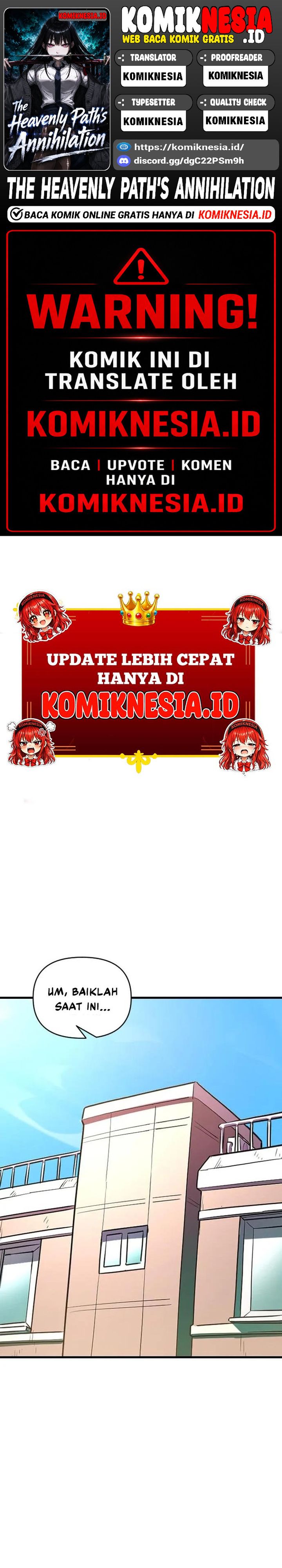 The Heavenly Path’s Annihilation Chapter 7 - halaman 1