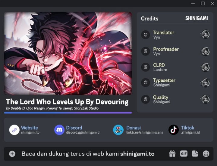 The Lord Who Levels Up By Devouring Chapter 25 - halaman 1