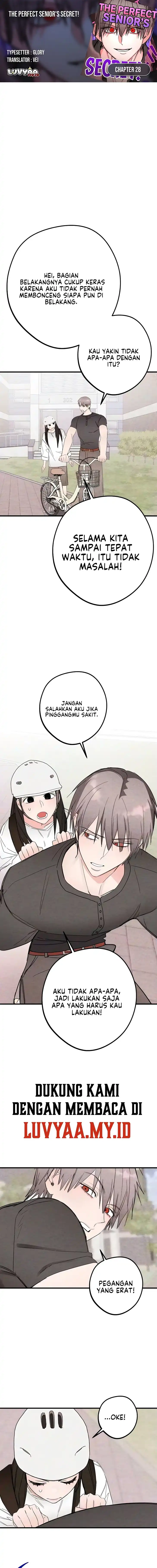 The Perfect Senior’s Secret! Chapter 28 - halaman 1