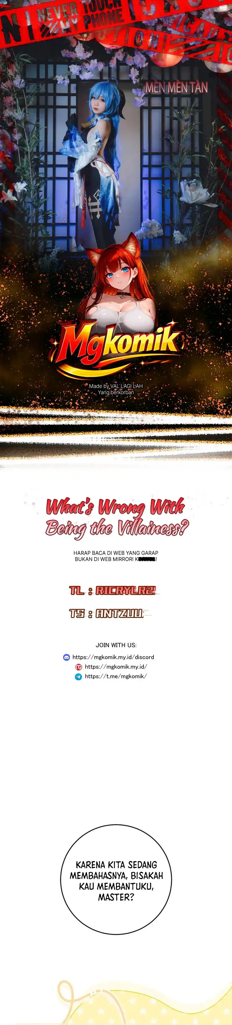 What’s Wrong With Being the Villainess? Chapter 99 - halaman 1
