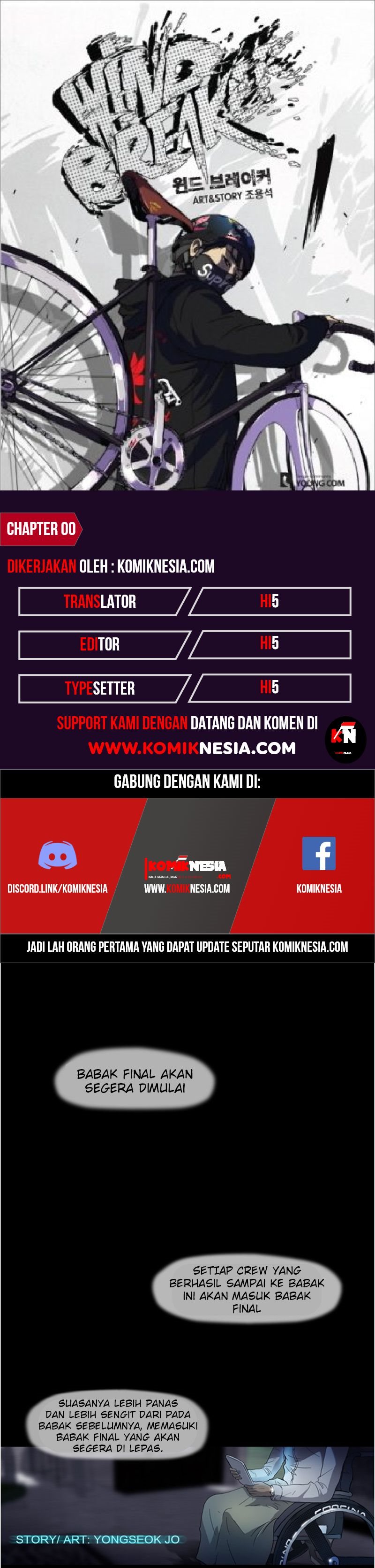 Wind Breaker Chapter 0 - halaman 1